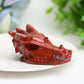 2.5" Mixed Crystal Dragon Head Animal Crystal Carving Wholesale Crystals USA