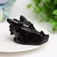 2.5" Mixed Crystal Dragon Head Animal Crystal Carving Wholesale Crystals USA