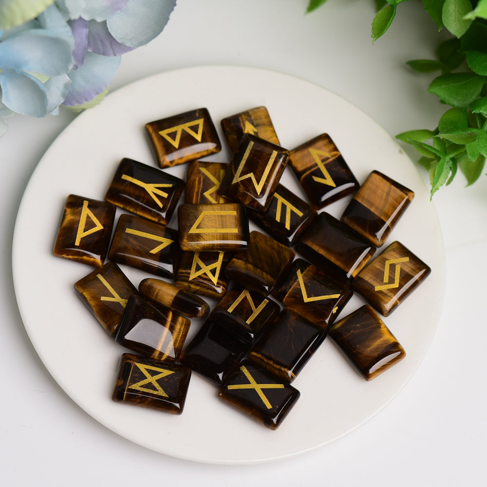 Runes Crystal Palm Stone Wholesale Crystals USA