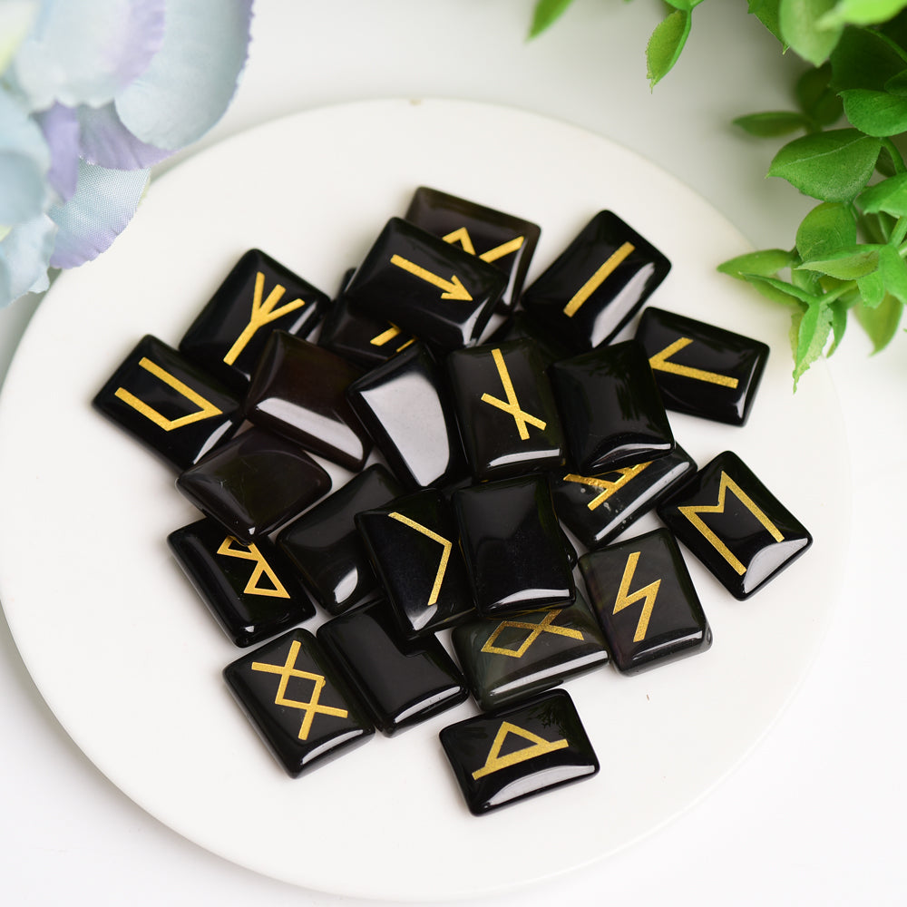 Runes Crystal Palm Stone Wholesale Crystals USA