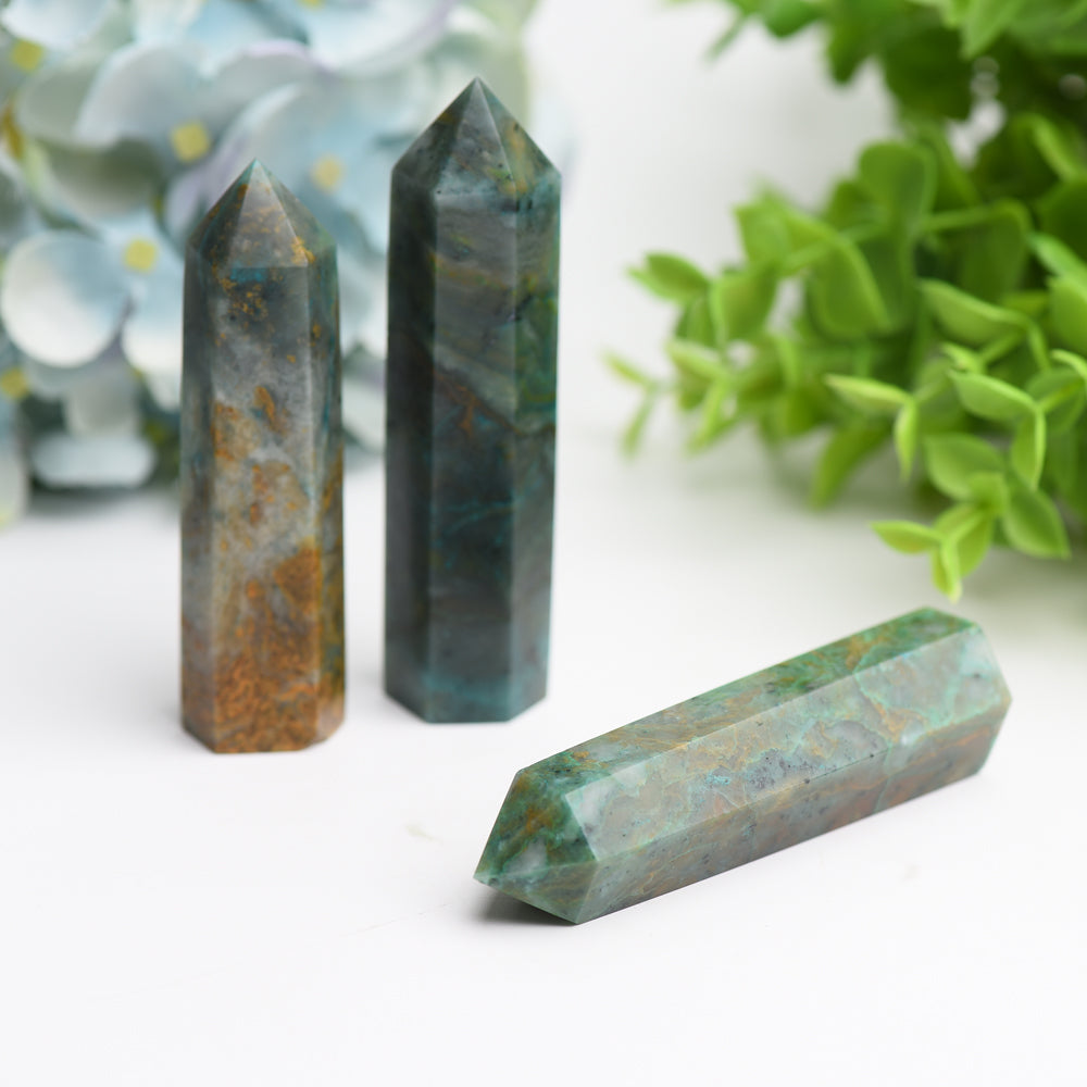 3.0"-4.0" Phoenix Stone Crystal Point Bulk Wholesale  Crystals USA