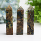 3.0"-4.0" Azurite Grow with Malachite Stone Crystal Point Bulk Wholesale  Crystals USA