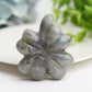 2.2" Mixed Crystal Clover Leaf Crystal Carving Bulk Wholesale  Crystals USA