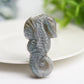 2.0" Labradorite Hippocampus Crystal Carving Bulk Wholesale  Crystals USA