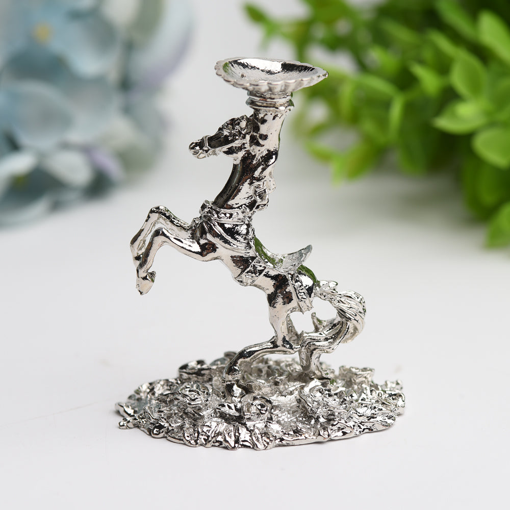 Metal Stand Horse Shape Design Base Bulk Wholesale  Crystals USA