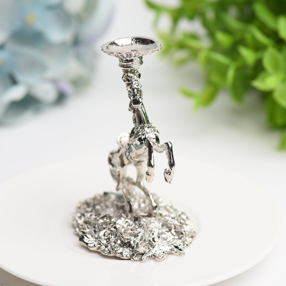 Metal Stand Horse Shape Design Base Bulk Wholesale  Crystals USA