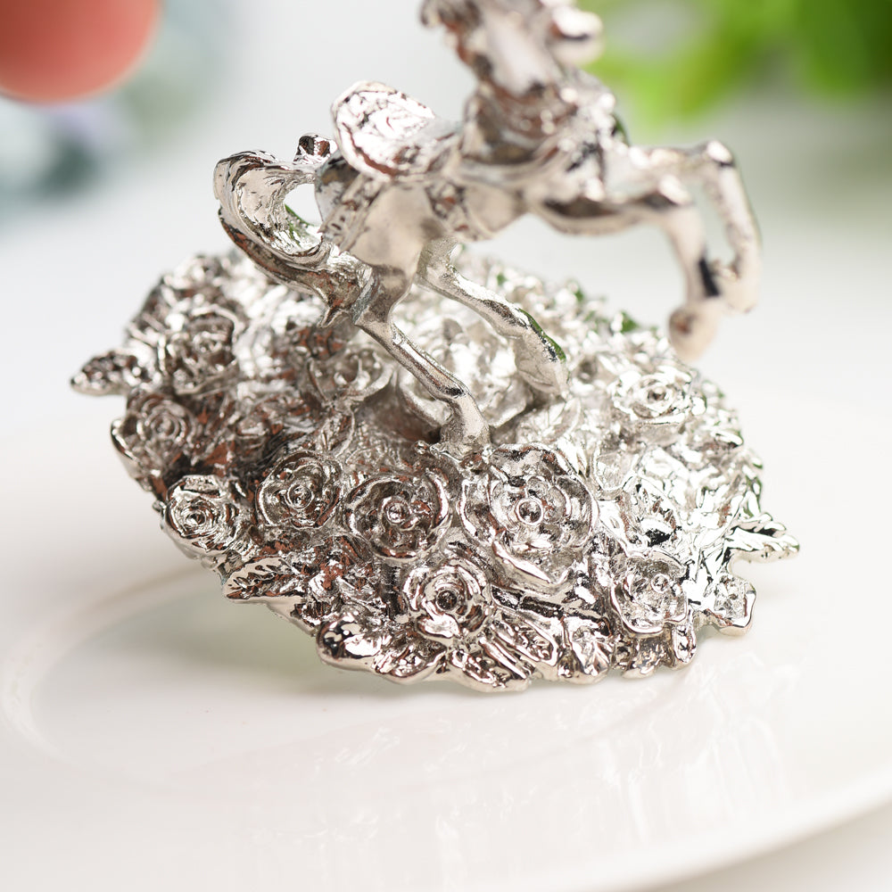 Metal Stand Horse Shape Design Base Bulk Wholesale  Crystals USA