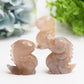 2.0" Flower Agate Dinosaur Crystal Carving BUlk Wholesale Wholesale Crystals USA