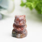 1.35" Ocean Jasper Bear Crystal Carving Bulk Wholesale Wholesale Crystals USA