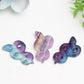 2.0" Rainbow Fluorite Snake Carving Bulk Wholesale  Crystals USA