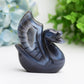 3.0" Druzy Agate Swan Animal Crystal Carving Wholesale Crystals USA