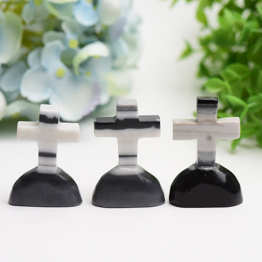 2.0" Jade Tomb Carving for Halloween Decor Bulk Wholesale  Crystals USA
