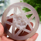 3.8" Druzy Agate Pentagram Star Crystal Carving Bulk Wholesale  Crystals USA