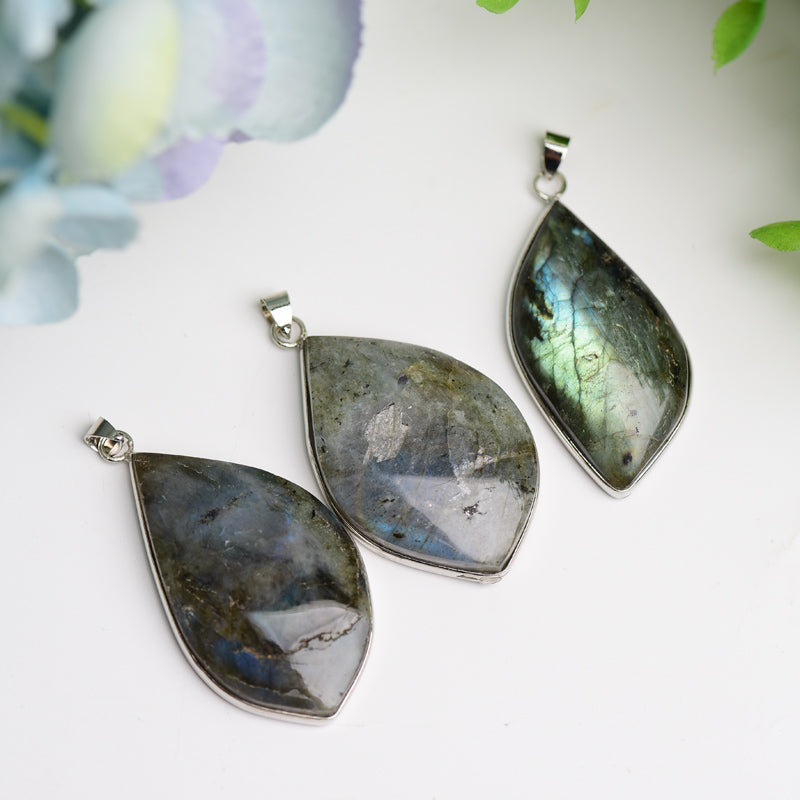 2.0" Labradorite Crystal Pendant Wholesale Crystals USA