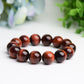 16mm Red Tiger's Eye Bracelet Bulk Wholesale Wholesale Crystals USA