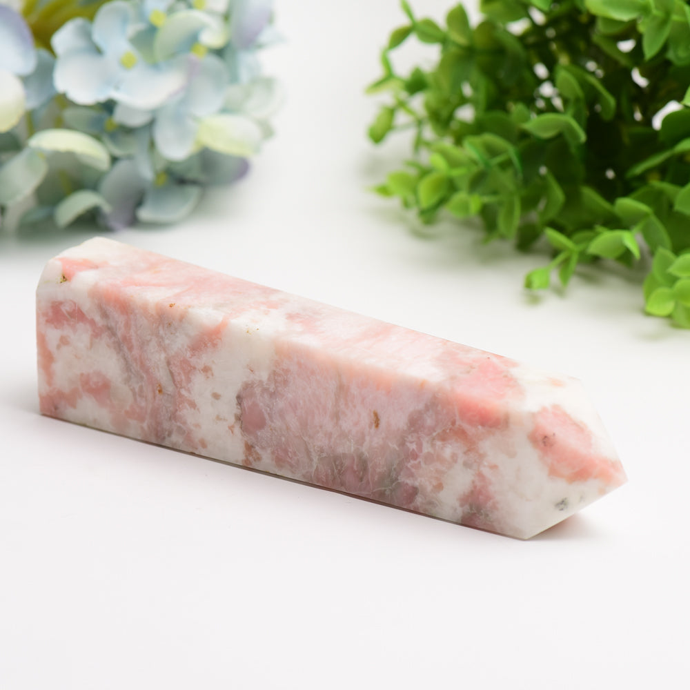 6.0"-8.0" Pink Jade Tower Bulk Wholesale  Crystals USA