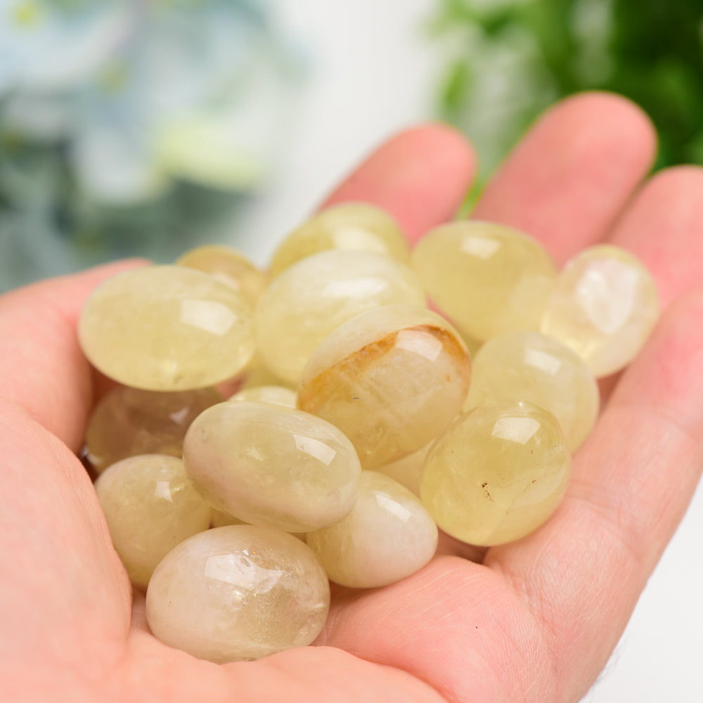 20-30mm Citrine Crystal Tumbles Bulk Wholesale  Crystals USA