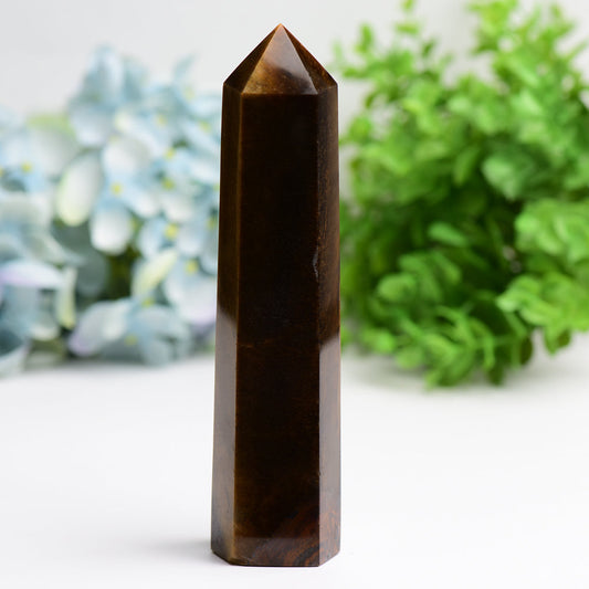 6.0"-8.0" Tiger's Eye Crystal Tower Bulk Wholesale Wholesale Crystals USA