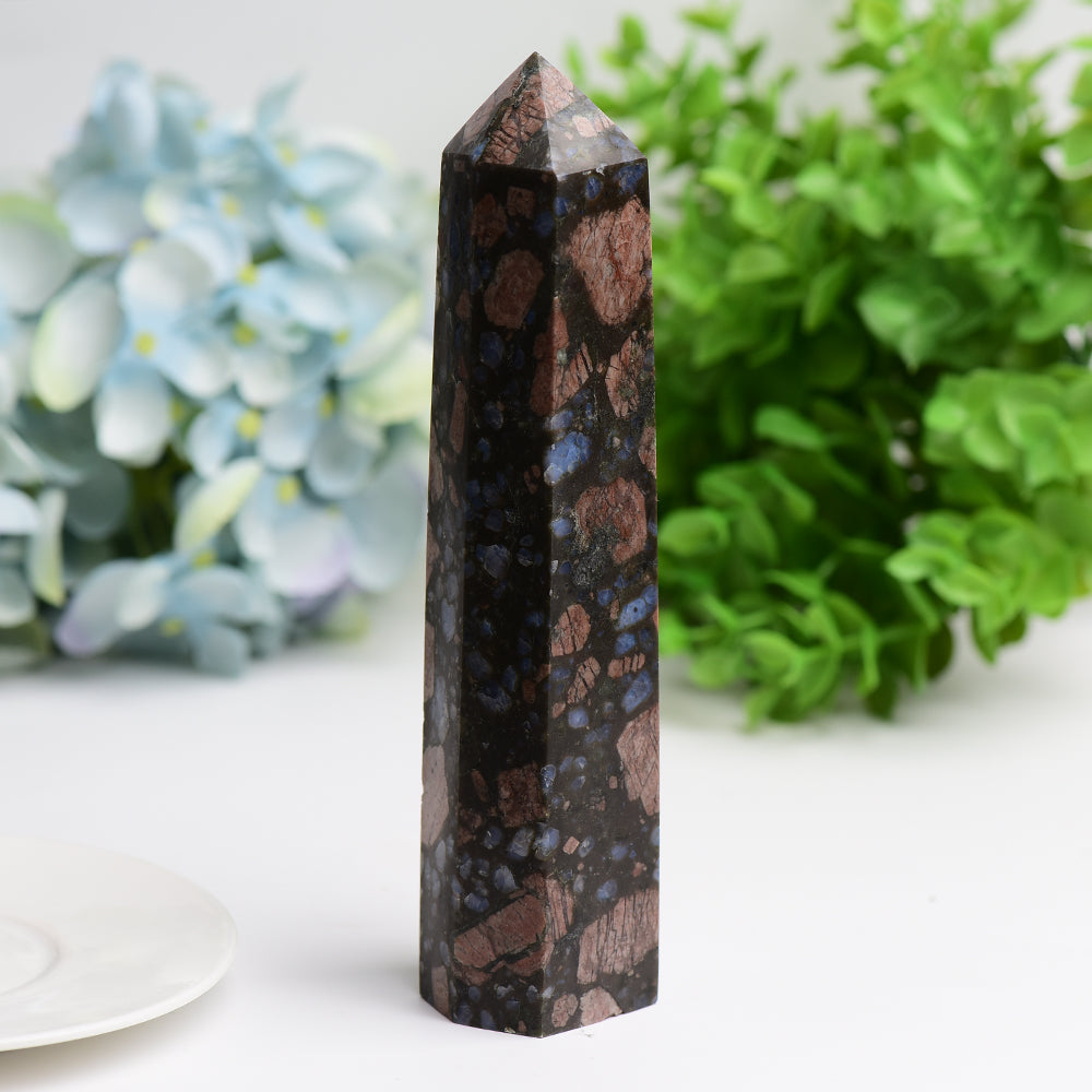 6.0"-8.0" Red Que Sera Crystal Tower Bulk Wholesale Wholesale Crystals USA