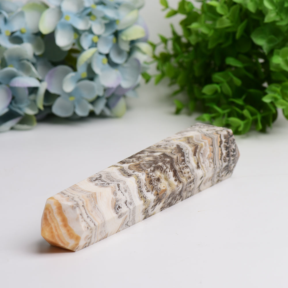 6.0"-8.0" Grass Calcite Crystal Tower Bulk Wholesale Wholesale Crystals USA