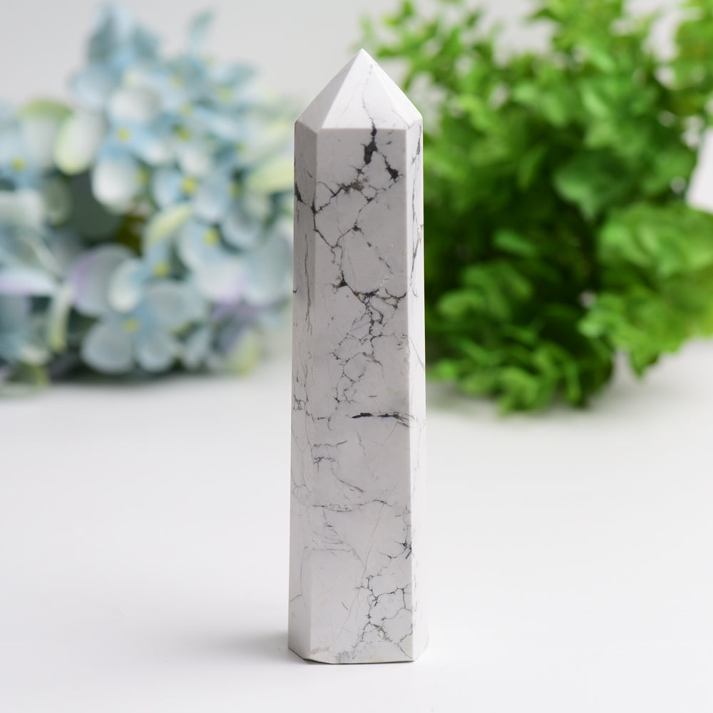 6.0"-8.0" Howlite Crystal Tower Bulk Wholesale Wholesale Crystals USA