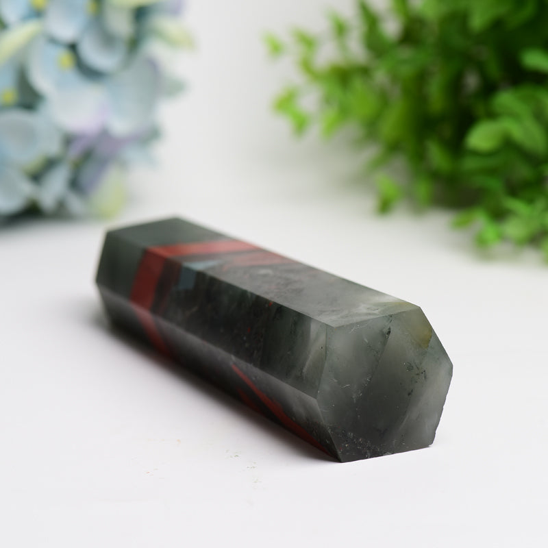 6.0"-8.0" Africa Blood Stone Crystal Tower Bulk Wholesale Wholesale Crystals USA
