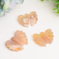 1.9" Flower Agate Butterfly Crystal Carving Bulk Wholesale Wholesale Crystals USA