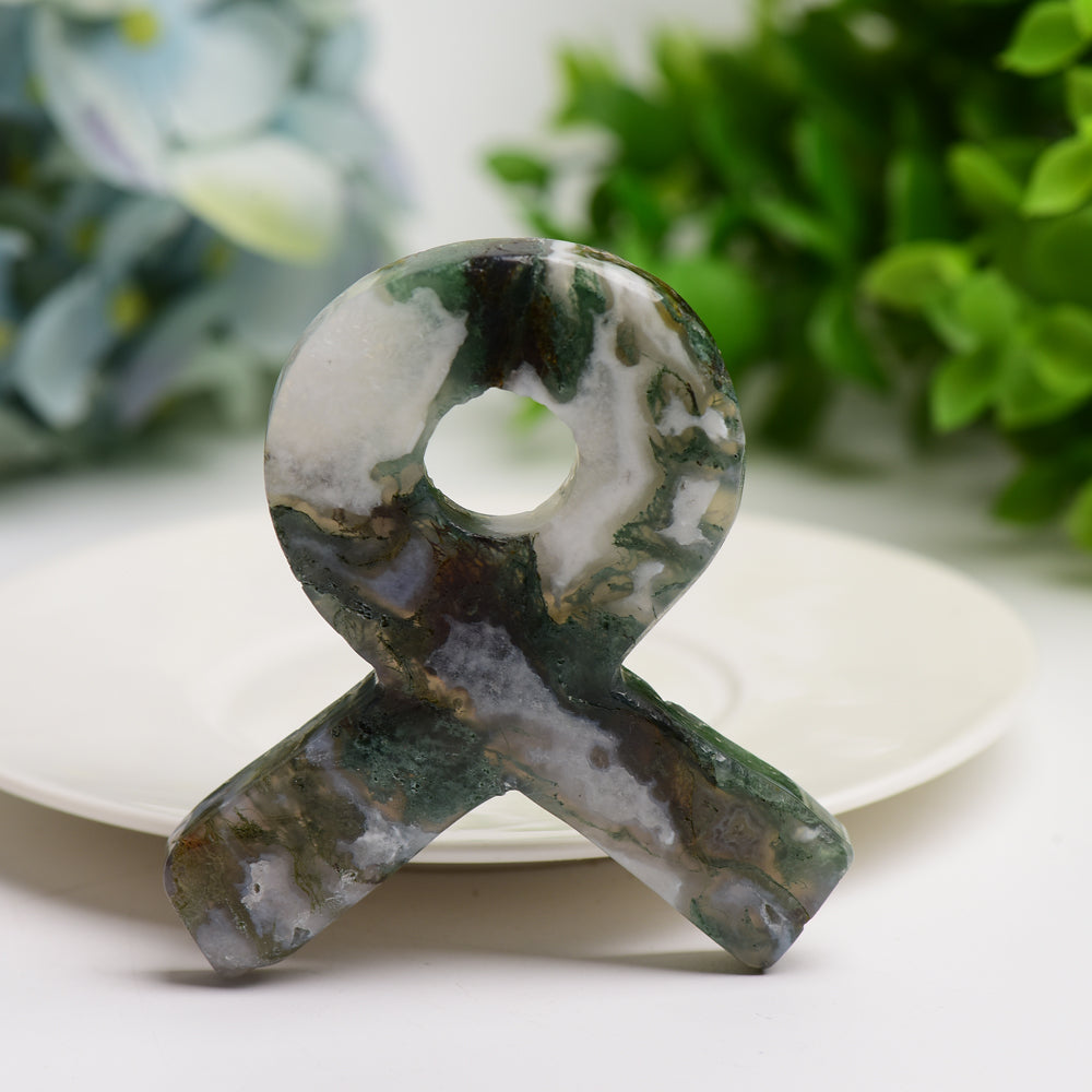 3.0" Mixed Crystal Ribbon Carving Bulk Wholesale  Crystals USA