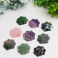 1.7" Mixed Crystal Spider Web Crystal Carving Bulk Wholesale  Crystals USA