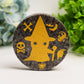 3.3" Yooperlite Round Slab with Printing Bulk Wholesale  Crystals USA