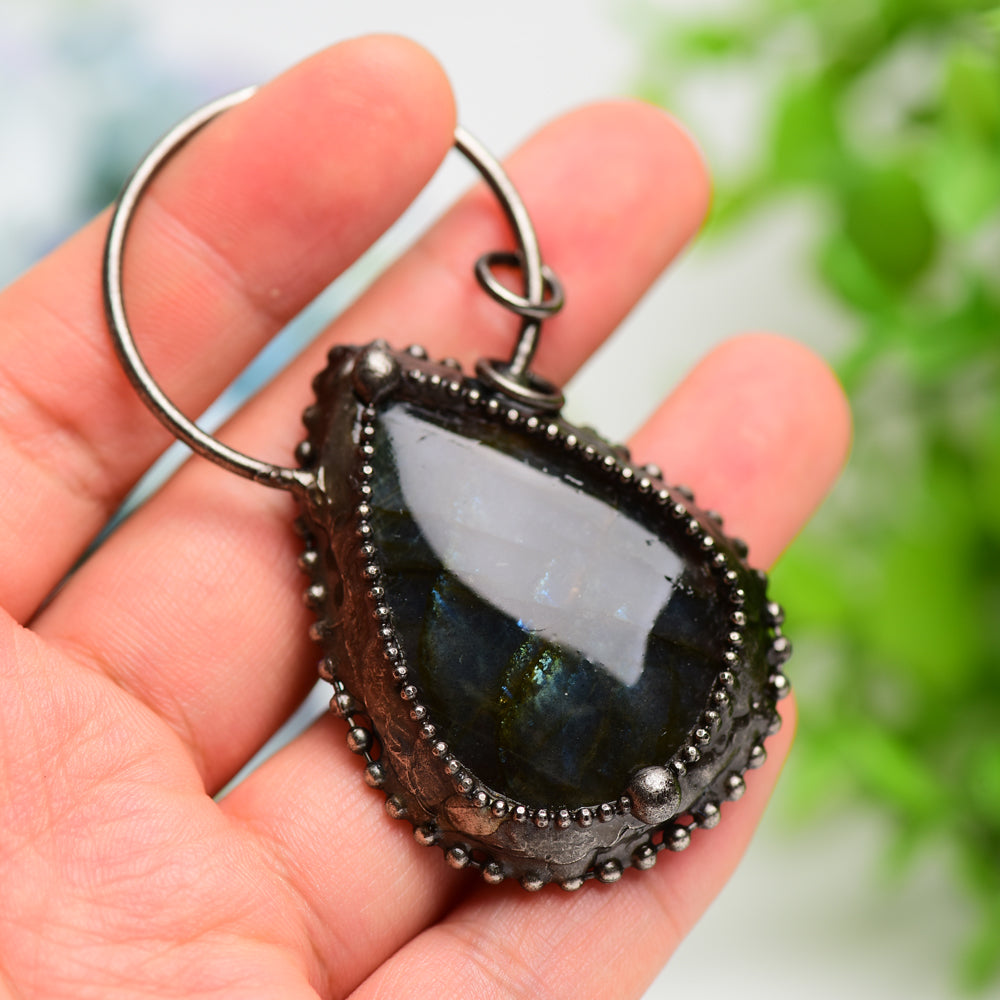 Labradorite Pendant for Jewelry DIY Bulk Wholesale Wholesale Crystals USA