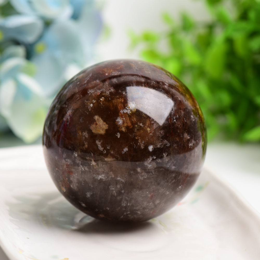 2.5"-4.0" Red Calcite Crystal Sphere Bulk Wholoesale Wholesale Crystals USA