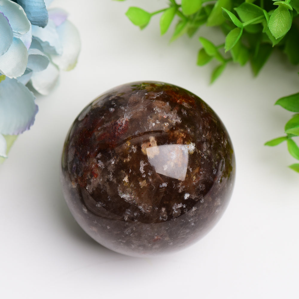 2.5"-4.0" Red Calcite Crystal Sphere Bulk Wholoesale Wholesale Crystals USA