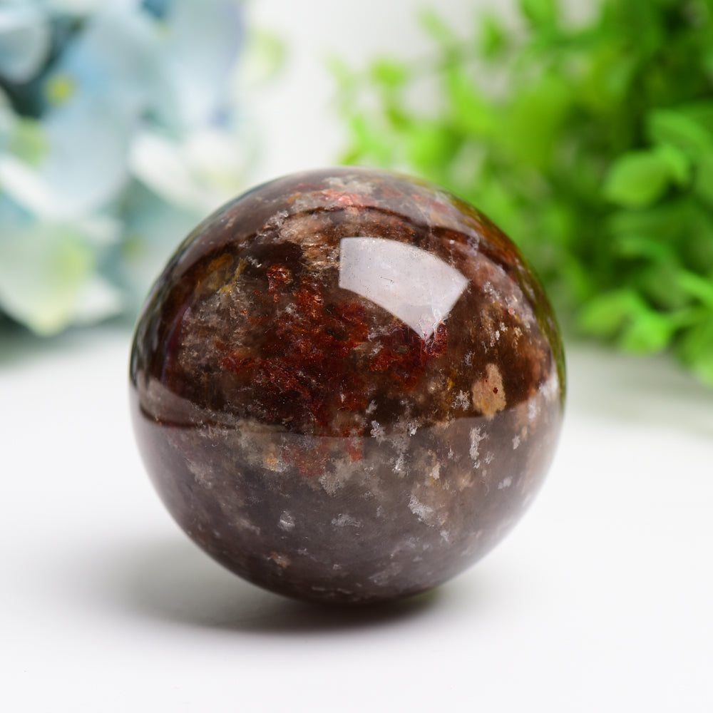 2.5"-4.0" Red Calcite Crystal Sphere Bulk Wholoesale Wholesale Crystals USA