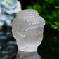 3.3" Selenite Carving Buddha Head Free Form Bulk Wholesale Wholesale Crystals USA