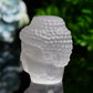 3.3" Selenite Carving Buddha Head Free Form Bulk Wholesale Wholesale Crystals USA
