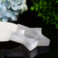3.5" Star Shape Candle Holder Selenite Carving Bulk Wholesale Wholesale Crystals USA