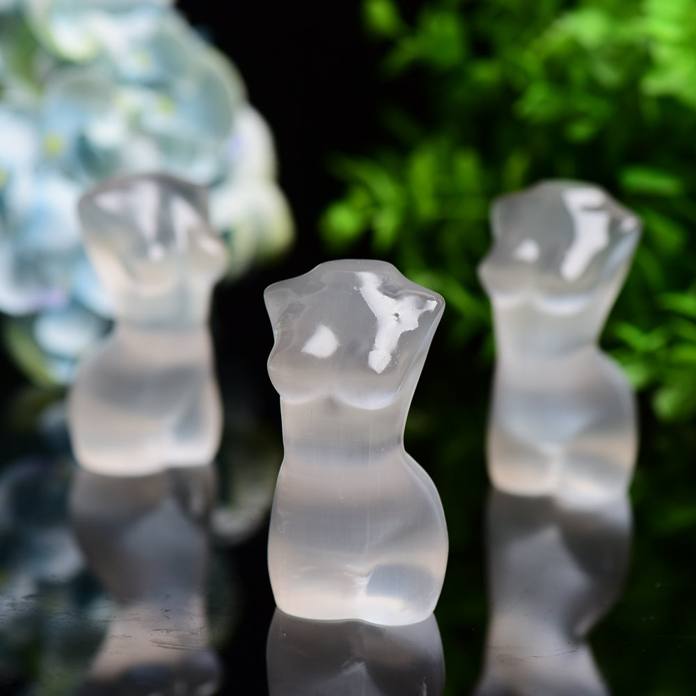 3.0" Selenite Model Carving Bulk Wholesale Wholesale Crystals USA