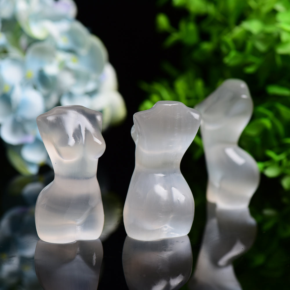 3.0" Selenite Model Carving Bulk Wholesale Wholesale Crystals USA