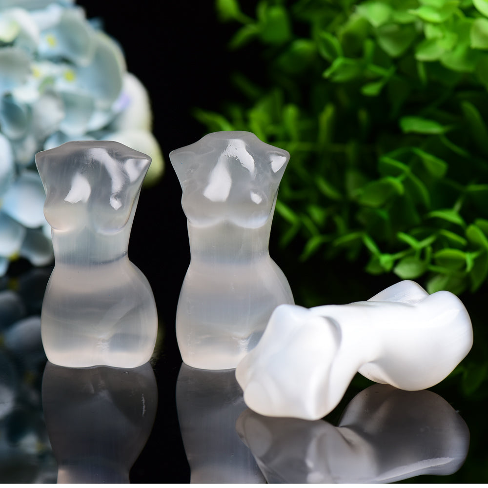 3.0" Selenite Model Carving Bulk Wholesale Wholesale Crystals USA