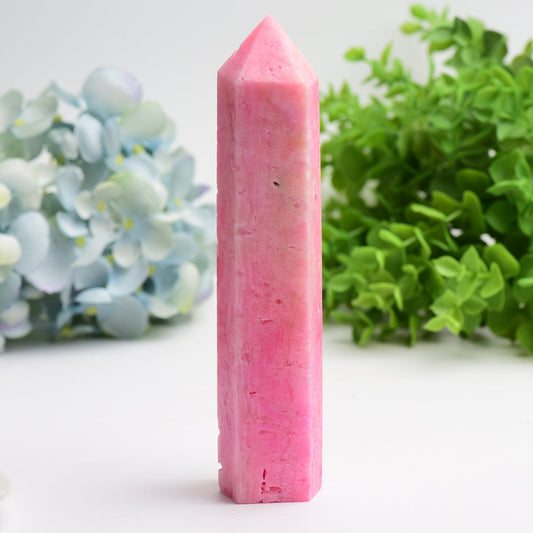 5.0"-8.0" Pink Aragonite Crystal Tower Bulk Wholesale  Crystals USA