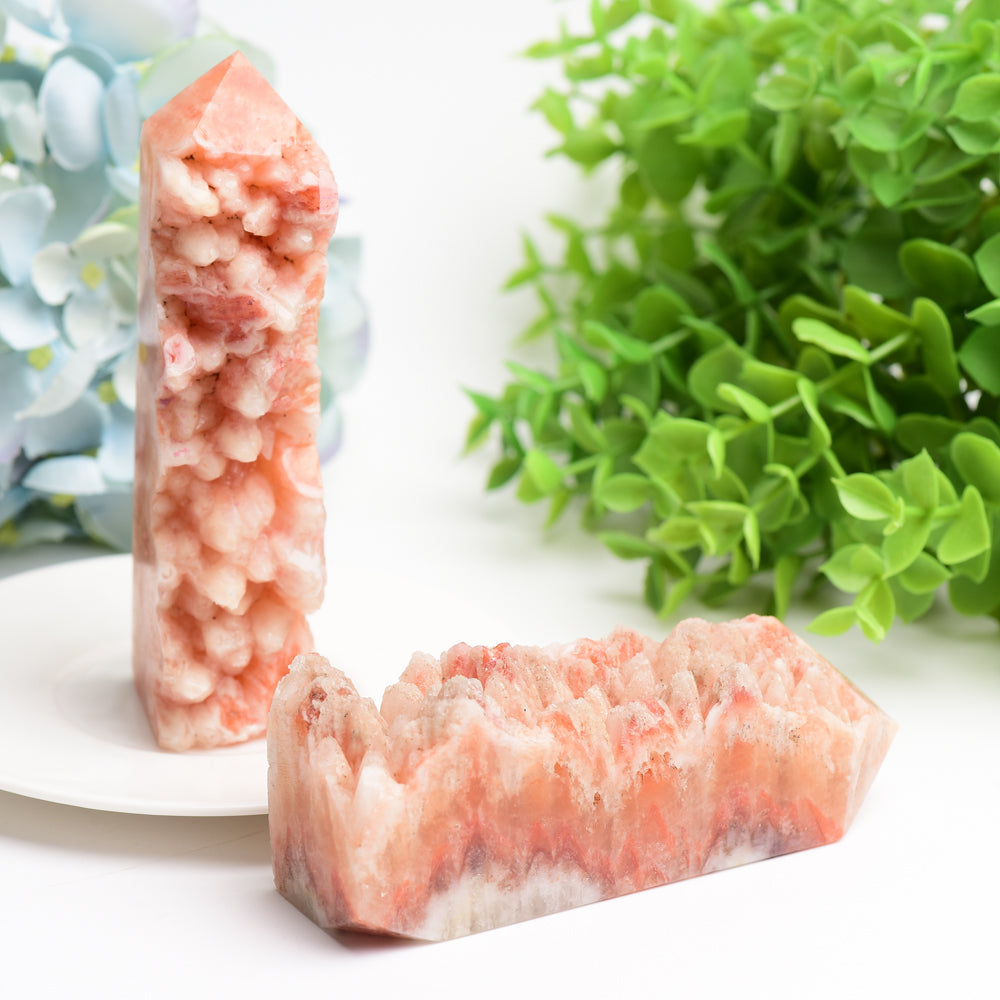 4.0"-6.0" Calcite Cluster Crystal Tower Bulk Wholesale  Crystals USA