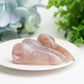 2.7"-3.0" Flower Agate Raven Skull Crystal Carving Bulk Wholesale Wholesale Crystals USA