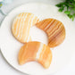 2.0" Orange Calcite Moon Crystal Carving Buk Wholesale Wholesale Crystals USA