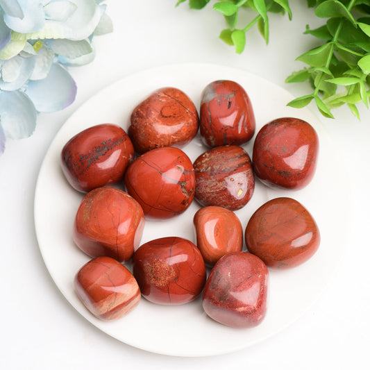 Red Jasper Crystal Tumbles Bulk Wholesale  Crystals USA
