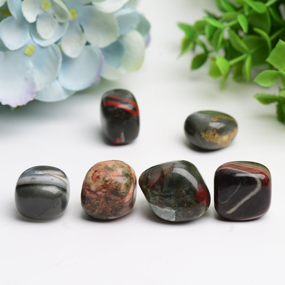 Blood Stone Crystal Tumbles Bulk Wholesale  Crystals USA