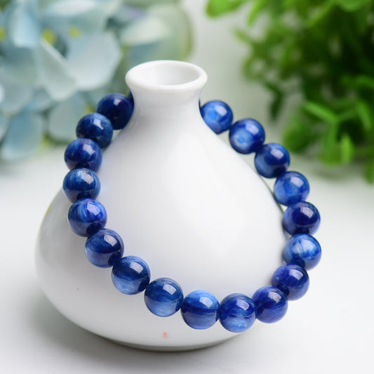 10mm Blue Kyanite Crystal Bracelet Bulk Wholesale Wholesale Crystals USA