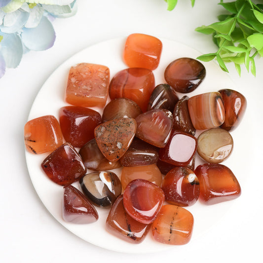 Carnelian Crystal Tumbles Bulk Wholesale  Crystals USA