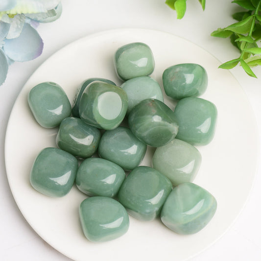 Green Aventurine Crystal Tumble Bulk Wholesale  Crystals USA