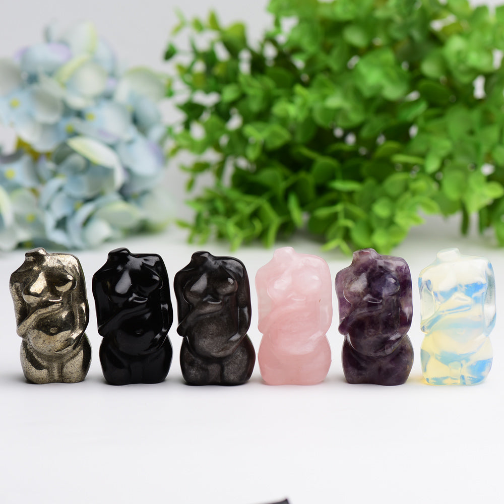 2.2" Crystal Model Carving Wholesale Crystals USA